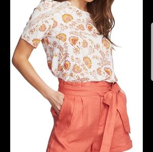1.State Petal Leaf Garden Lace Top
SZ S NWT